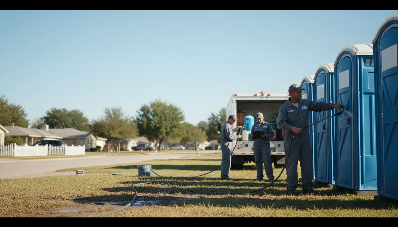 Long-Term Portable Toilet Rental in Lowpoint, IL near me